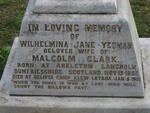 CLARK Wilhelmina Jane nee YEOMAN 1835-1895