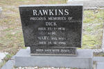 RAWKINS Dick -1978 & Mary -1990