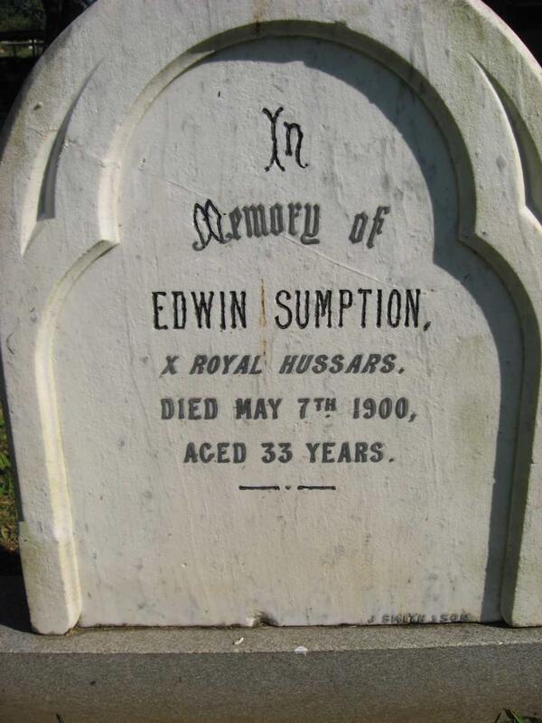 SUMPTION Edwin -1900