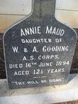 GOODING Annie Maud -1894