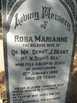 GRANT Rosa Marianne -1888