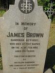 BROWN James -1886