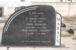 MARAIS Charl Francois 1916-1963 & Margretha Johanna 1918-2004