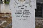EVERSON Pieter Barend Jacobus 1849-1924