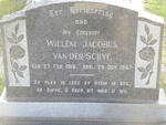 SCHYF Willem Jacobus, van der 1916-1967