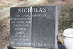 NICHOLAS Andrew James 1932-1993