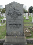 HENDERSON James 1852-1935 and Mary -1915