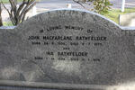 RATHFELDER John McFarlane 1906-1975 & Ina 1906-1976