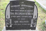 HULSMAN Arie 1905-1993 & Sini HULSMAN-SCHEER 1904-1963