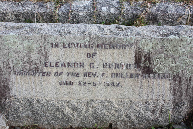 BURTON Eleanor G. -1942