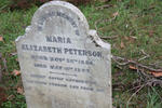 PETERSON Maria Elizabeth 1894-1897