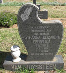 HUYSSTEEN Catharina Elizabeth Gertruida, van 1908-1986