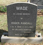 WADE Roger Randall 1939-1987