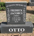 OTTO Frederick Jacobus 1921-1987