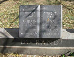 RAND Gideon, du 1912-1988 & Lena 1913-1988