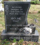 PEMBERTON Isoline May 1923-1990