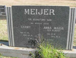 MEIJER Garmt 1914-1989 & Anna Maria KLAVER 1919-1989