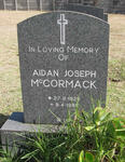 McCORMACK Aidan Joseph 1925-1989