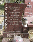 PIETERSEN Catherina Petronella Hermina nee VAN DER SCHYFF 1932-1989