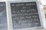 PRILLEVITZ O.J. -1959 & D.B. -1987