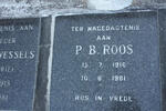 ROOS P.B. 1916-1981