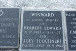 WINWARD Herbert Edward 1887-1971 & Joey LOCHNER -1983