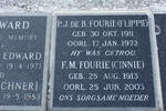 FOURIE P.J. De B. 1911-1972 & F.M. 1913-2003