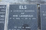 ELS Arie Leonardus 1928-1986
