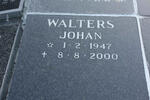 WALTERS Johan 1947-2000