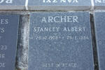 ARCHER Stanley Albert 1908-1986