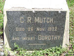 MUTCH C.R. -1922 :: MUTCH Dorothy