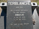 TERBLANCHE Annatjie 1939-1979
