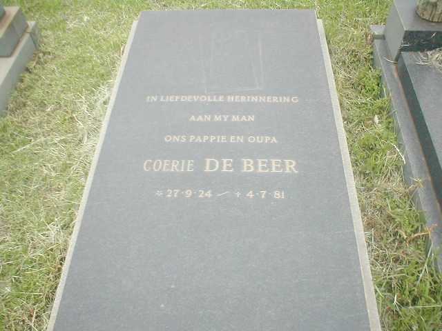 BEER Coerie, de 1924-1981