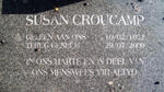 CROUCAMP Susan 1952-2009