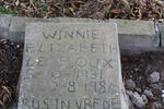 ROUX Winnie Elizabeth, le 1931-1984