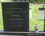 BADENHORST Jeremias Josias Bouwer 1922-1986 & Anna Sophia VAN WYK 1924-