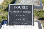 FOURIE Gerhardus Jacobus 1917-2007