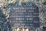 MACGILLIVRAY William Neil 1920-2000 & Pamela Mary SEARLE 1920-2004