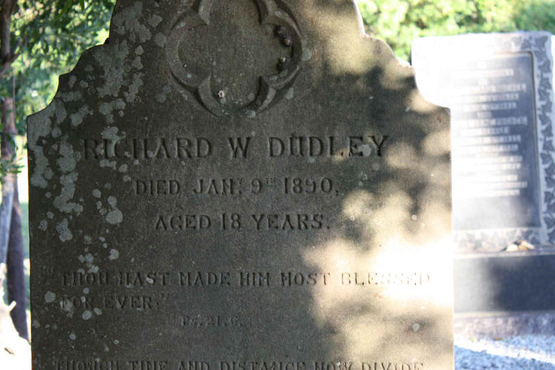 DUDLEY Richard W. -1890