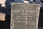 SEARLE Janet H. nee HELM 1865-1955