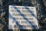 HANNINGTON Helen Dorothy 1887-1988