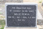 HUMAN Willie 1913-1964