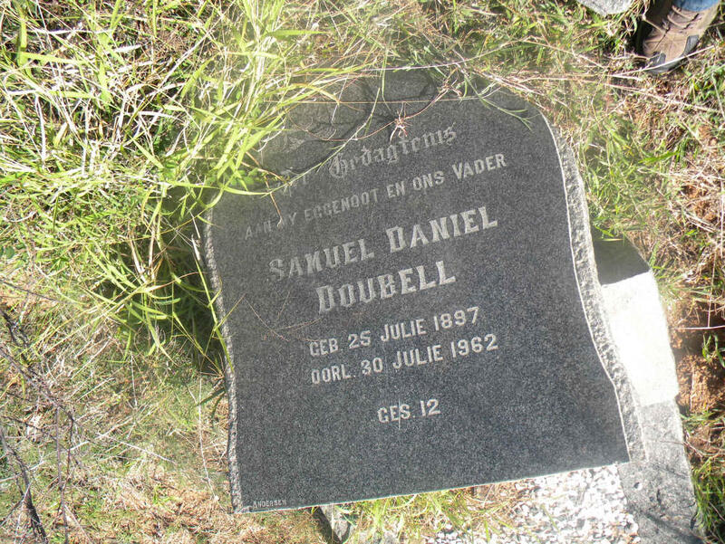 DOUBELL Samuel Daniel 1897-1962