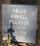 MCLAREN Angus Oswell 1915-1996