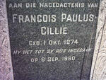 CILLIÉ Francois Paulus 1874-1960 & Hester Catharina VAN ZYL -1938