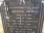 LOUW Abraham Jacobus 1883-1969 & Janetta S. NEL 1885-1967