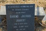 JOUBERT Barend Jacobus 1895-1948