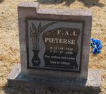 PIETERSE F.A.L. 1942-2005
