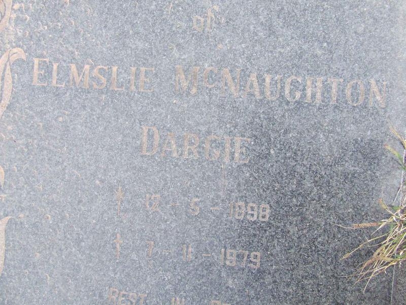 DARGIE Elmslie McNaughton 1898-1979