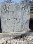 EVANS Dwye Meredith 1885-1966